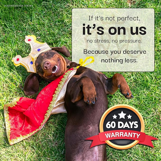 Dog Car Seat for Small Dogs, Dachshund Car Seat Booster Bed for Small Breeds – Non-Slip Base, Adjustable Straps, Washable Cover (Small Size Brown)