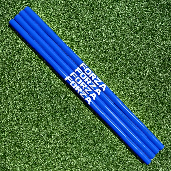FORZA Agility Poles & Clips | Create Your Own Hurdles - 8 Color Options