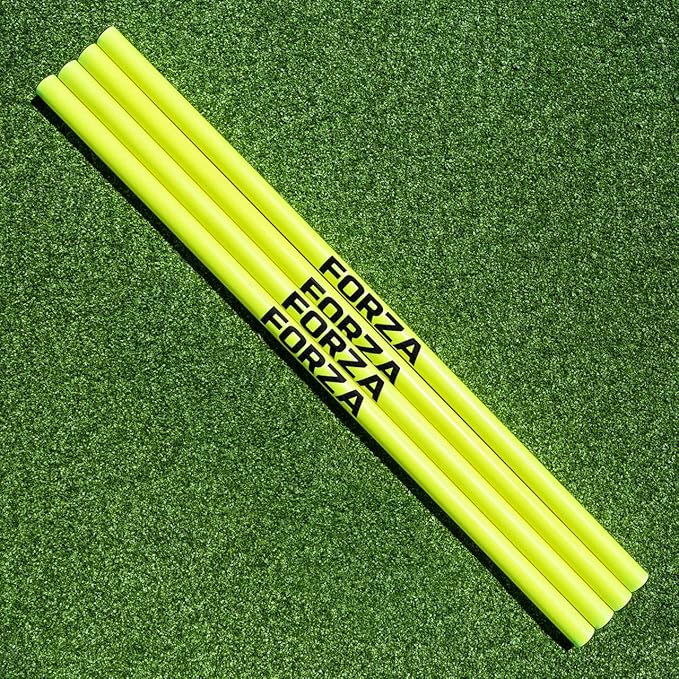 FORZA Agility Poles & Clips | Create Your Own Hurdles - 8 Color Options