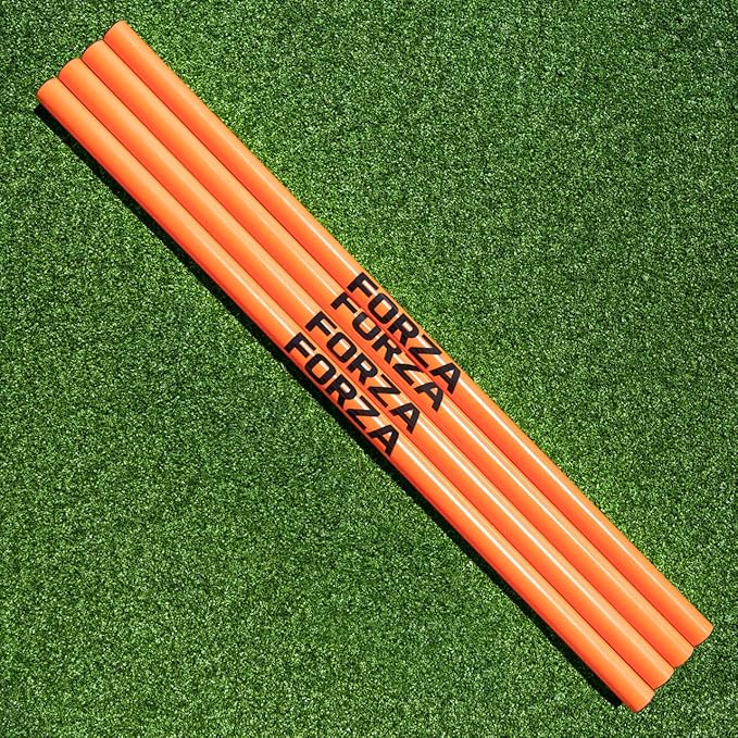 FORZA Agility Poles & Clips | Create Your Own Hurdles - 8 Color Options