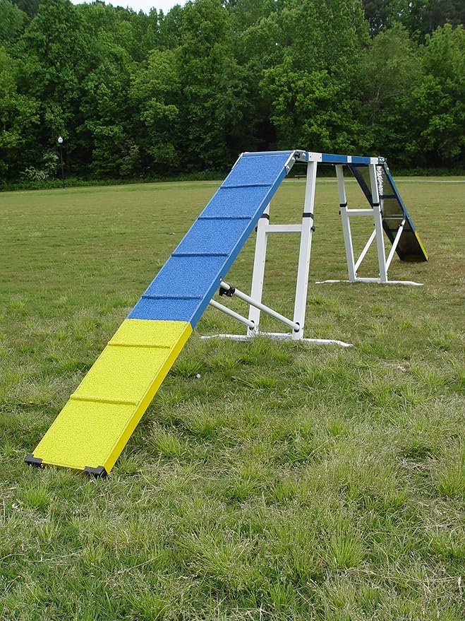 6' Dog Agility Dog Walk, Aluminum with Rubber Surface