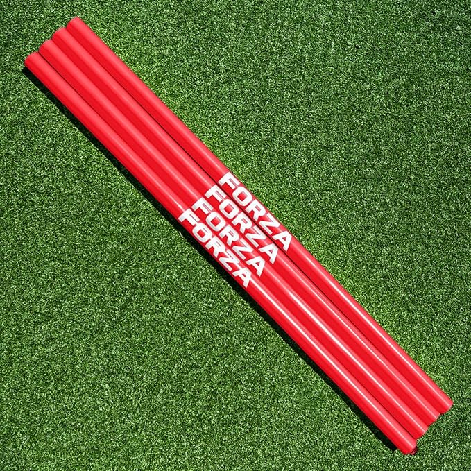 FORZA Agility Poles & Clips | Create Your Own Hurdles - 8 Color Options