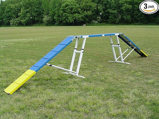 6' Dog Agility Dog Walk, Aluminum with Rubber Surface