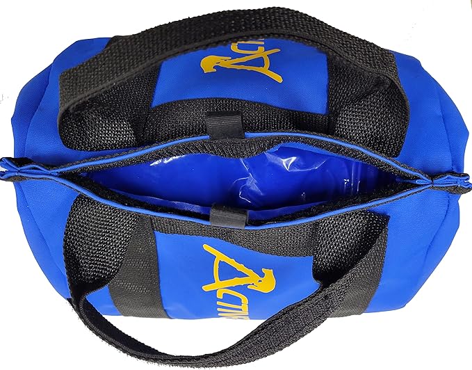 ActiveDogs Agility Low-Gravity Large Sand Bag - 20# Bag Capacity - Non-Constricting Saddlebag for Stabilizing Dog Agility Tunnel & Equipment - Indoor or Outdoor Use (Medium - 20# Bag)