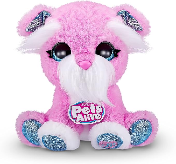 Pets Alive Pet Shop Surprise Toys by ZURU - Interactive Toys with Electronic 'Speak & Repeat', Animal Playset Puppy Gifts for Girls and Kids (Series 2)