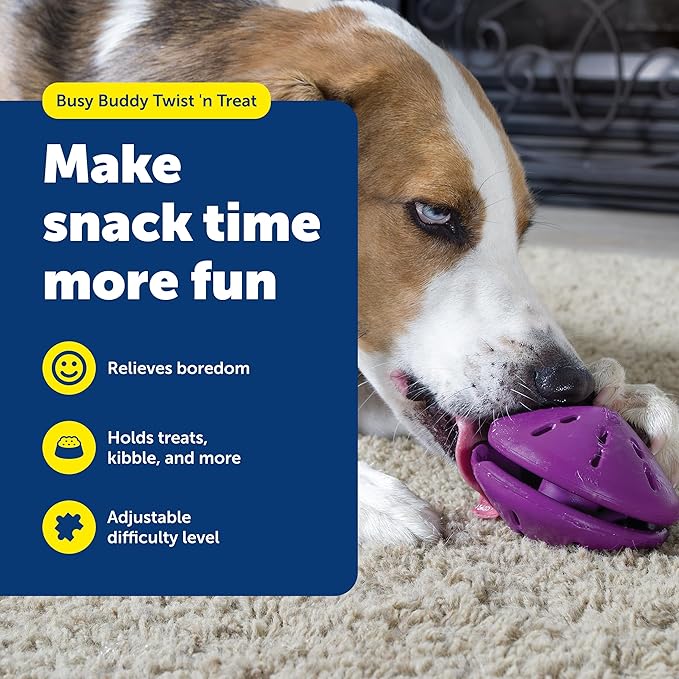 PetSafe Busy Buddy Twist 'n Treat Dispensing Dog Toy - Large