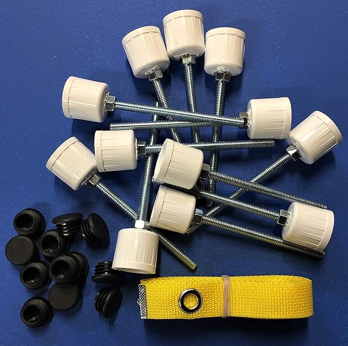 Dog Agility Equipment Weave Pole DIY kit w/Yellow Spacer