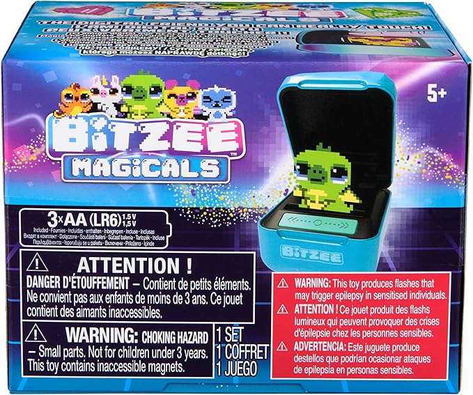 BITZEE, Magicals with 20 Interactive Characters Inside, Reacts to Touch, Digital Pet Girls Toys & Boys Toys for Ages 5 and up