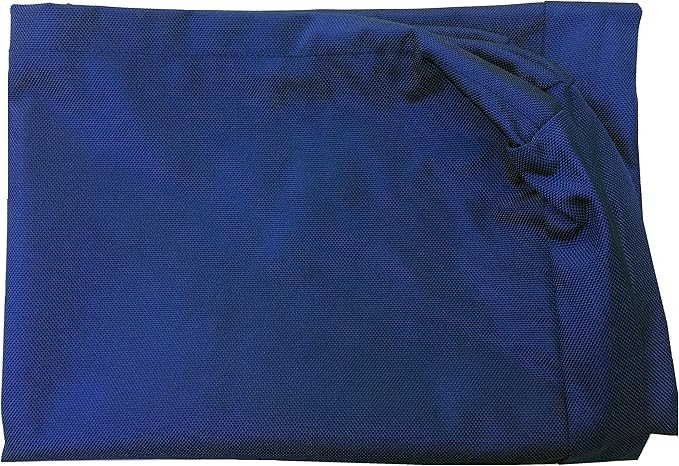Dogbed4less XL 1680 Ballistic Heavy Duty Dog Pet Bed External Zipper Duvet Cover - Replacement Cover only, 40X35X4 Inches, Navy Blue